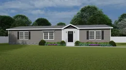 The 1449 CAROLINA MAGNOLIA 64 Exterior. This Manufactured Mobile Home features 3 bedrooms and 2 baths.