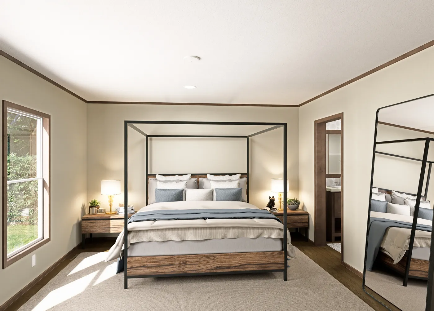 The CROCKETT Exterior. This Manufactured Mobile Home features 3 bedrooms and 2 baths.