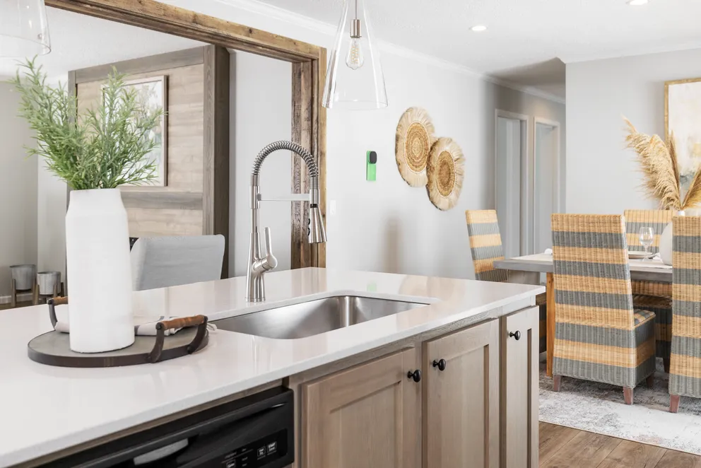 The THE JEFFERSON Exterior. This Manufactured Mobile Home features 3 bedrooms and 2 baths.