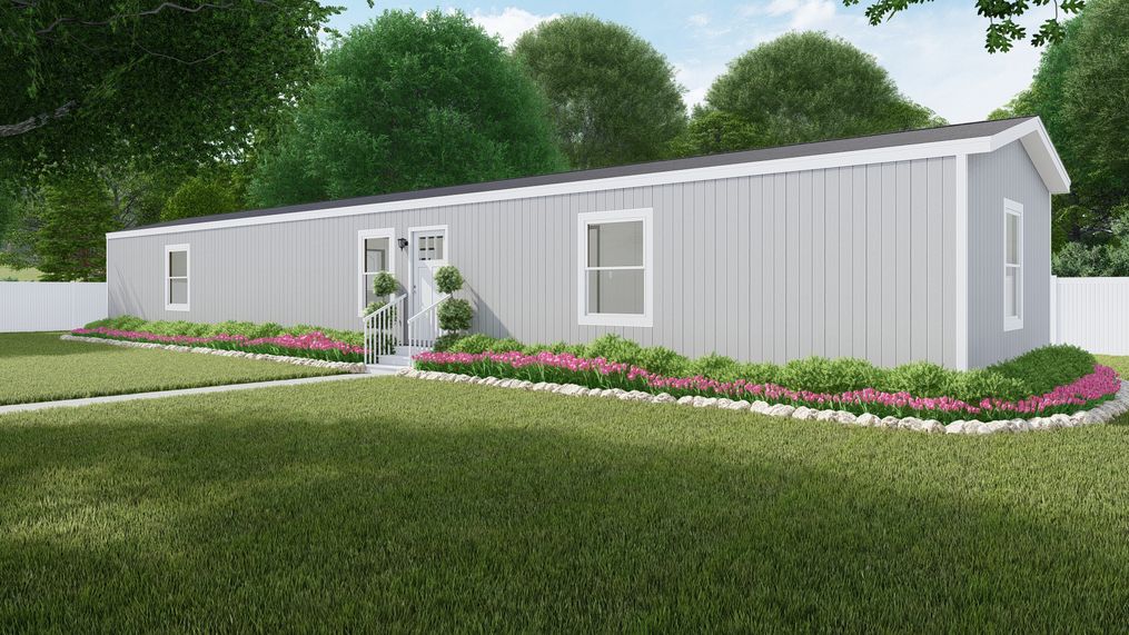 The COLOSSAL Exterior. This Manufactured Mobile Home features 3 bedrooms and 2 baths.