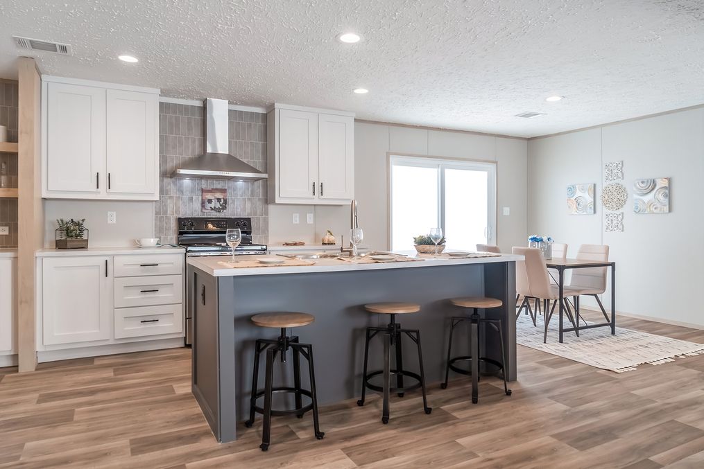 The RIO Exterior. This Manufactured Mobile Home features 3 bedrooms and 2 baths.