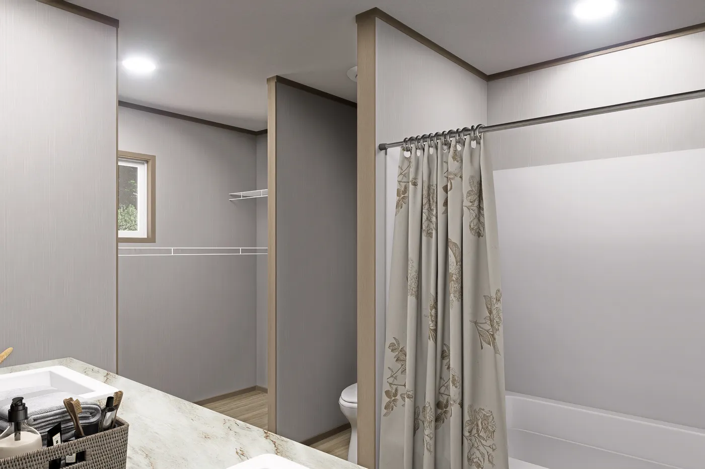 The EXPLORER Exterior. This Manufactured Mobile Home features 3 bedrooms and 2 baths.