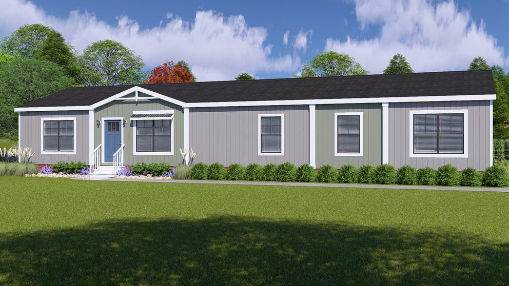 The FARM 3 FLEX DEN Exterior. This Manufactured Mobile Home features 3 bedrooms and 2 baths.