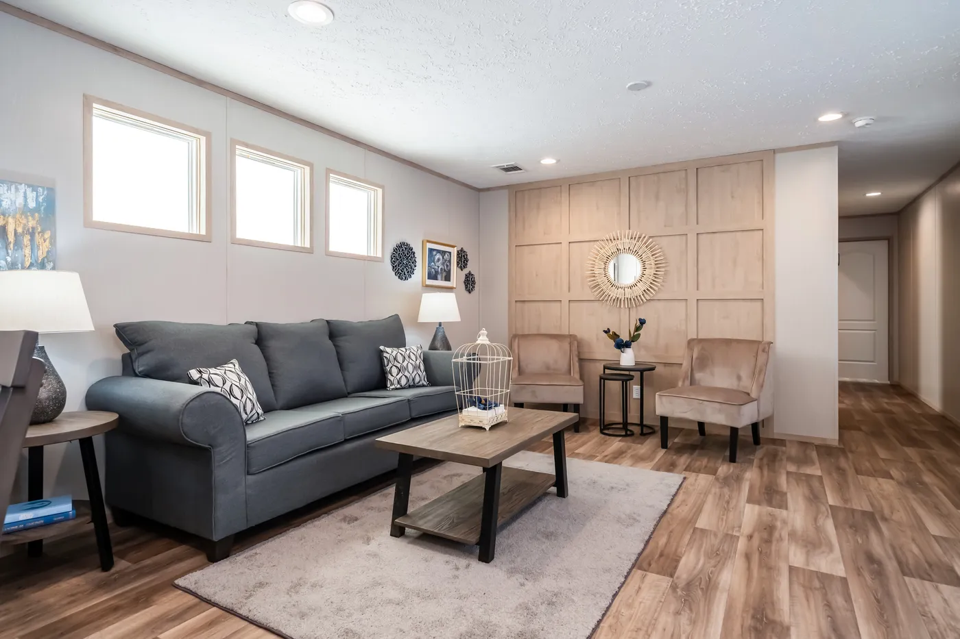 The MAGELLAN  16X72 Exterior. This Manufactured Mobile Home features 3 bedrooms and 2 baths.