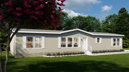 The CASTLE PINES Exterior. This Manufactured Mobile Home features 3 bedrooms and 2 baths.