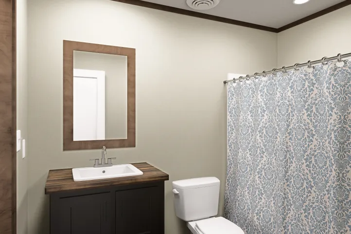 The BOONE Exterior. This Manufactured Mobile Home features 4 bedrooms and 2 baths.