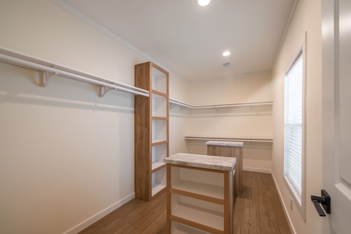 The THE ROCKING CHAIR Exterior. This Manufactured Mobile Home features 3 bedrooms and 2 baths.