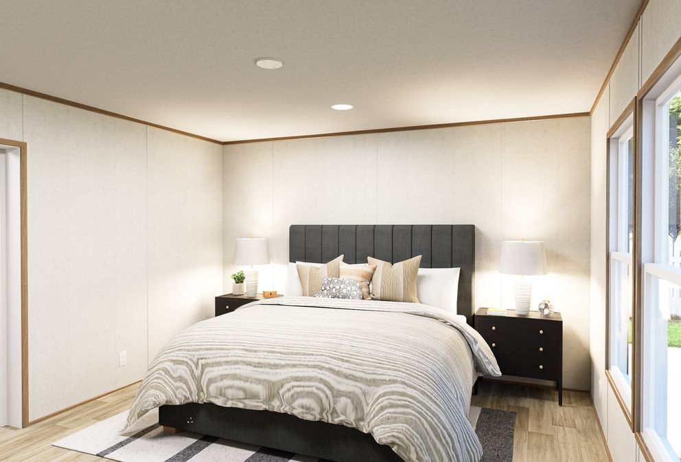 The HAVEN Exterior. This Manufactured Mobile Home features 3 bedrooms and 2 baths.