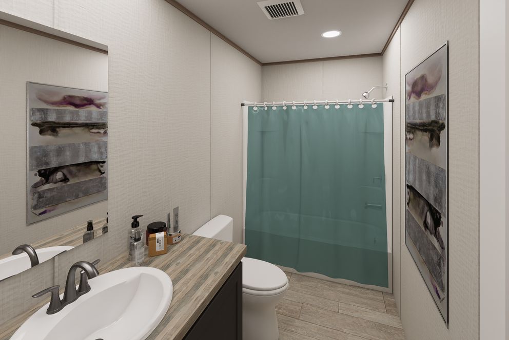 The ULTRA FLEX JEWEL Exterior. This Manufactured Mobile Home features 3 bedrooms and 2 baths.