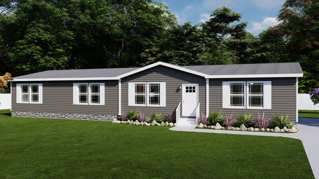 The TAHOE 3272A Exterior. This Manufactured Mobile Home features 3 bedrooms and 2 baths.