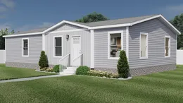 The UNDER PRESSURE Exterior. This Manufactured Mobile Home features 3 bedrooms and 2 baths.