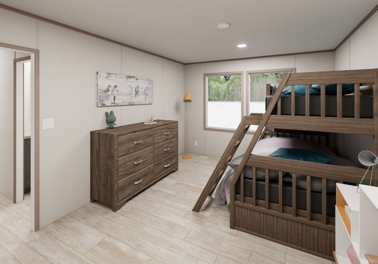 The ULTRA FLEX JEWEL Exterior. This Manufactured Mobile Home features 3 bedrooms and 2 baths.