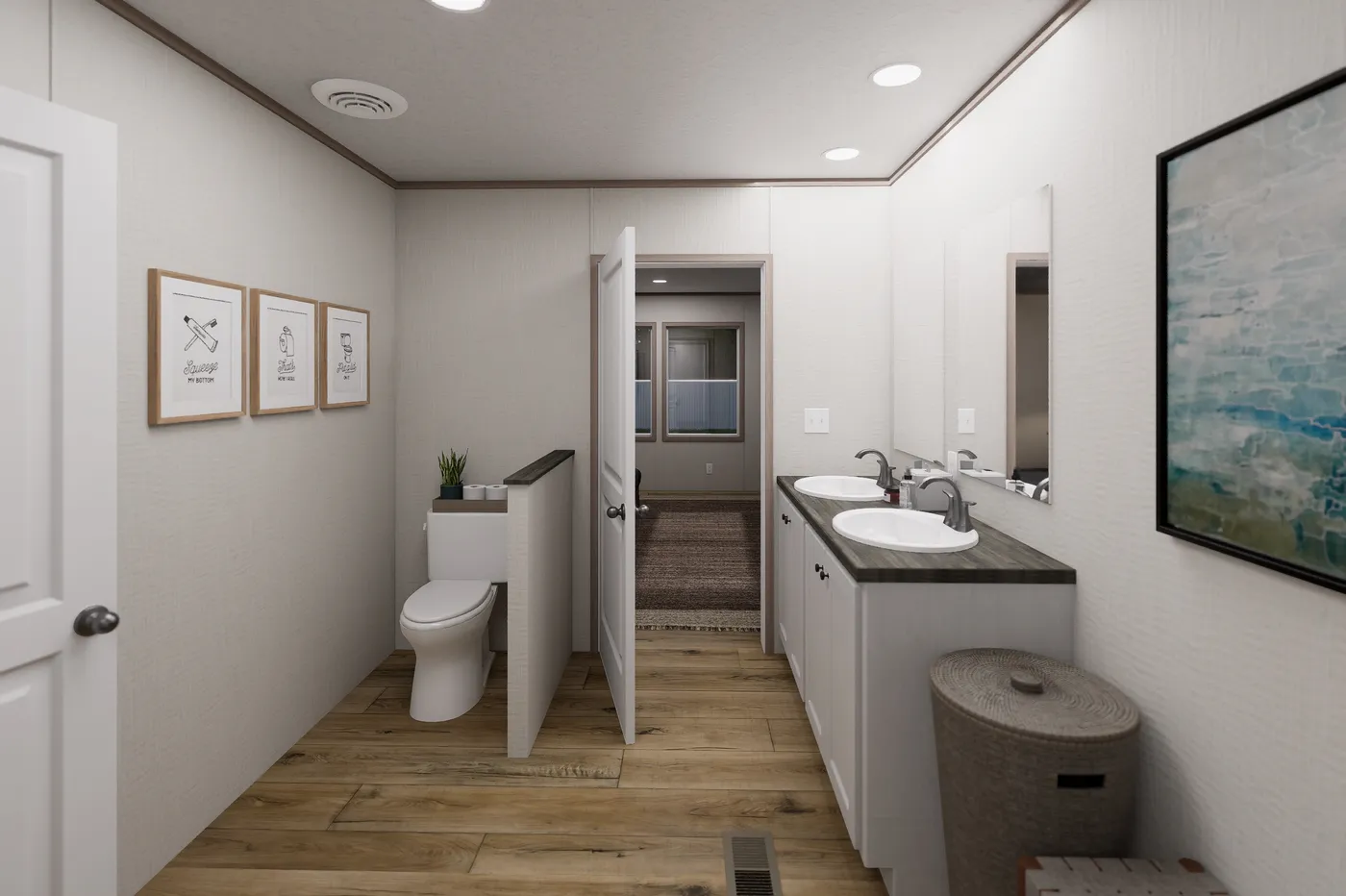 The ULTRA BIG BOY Exterior. This Manufactured Mobile Home features 4 bedrooms and 2 baths.