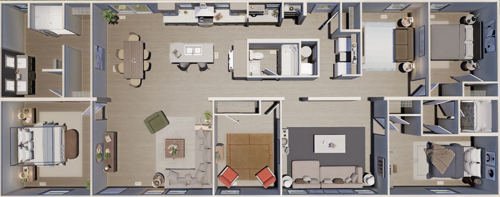 3D floor plan