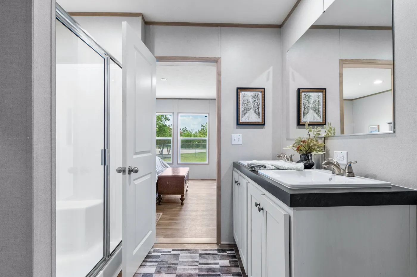 The HAVEN Exterior. This Manufactured Mobile Home features 3 bedrooms and 2 baths.