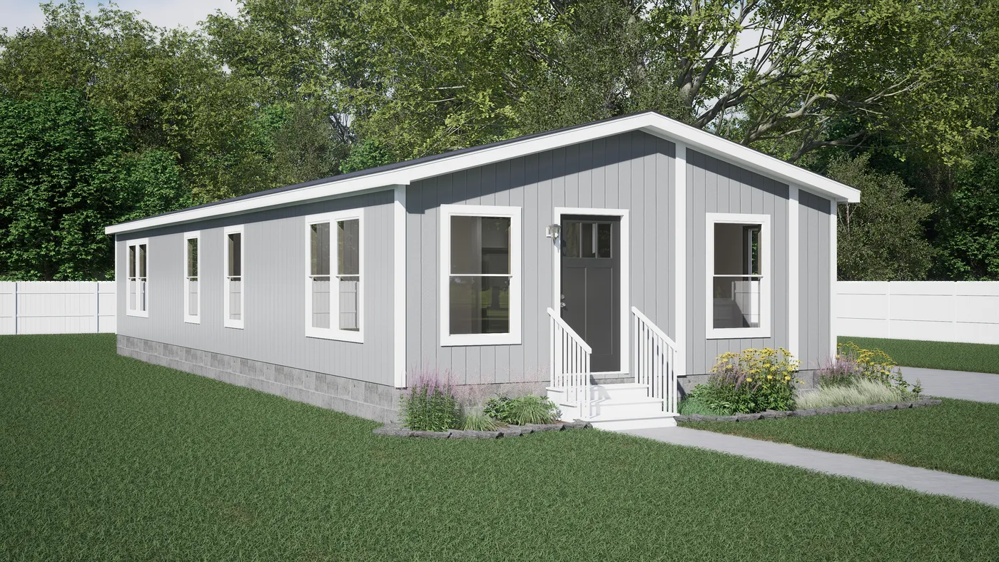 The ADVANCE Exterior. This Manufactured Mobile Home features 3 bedrooms and 2 baths.