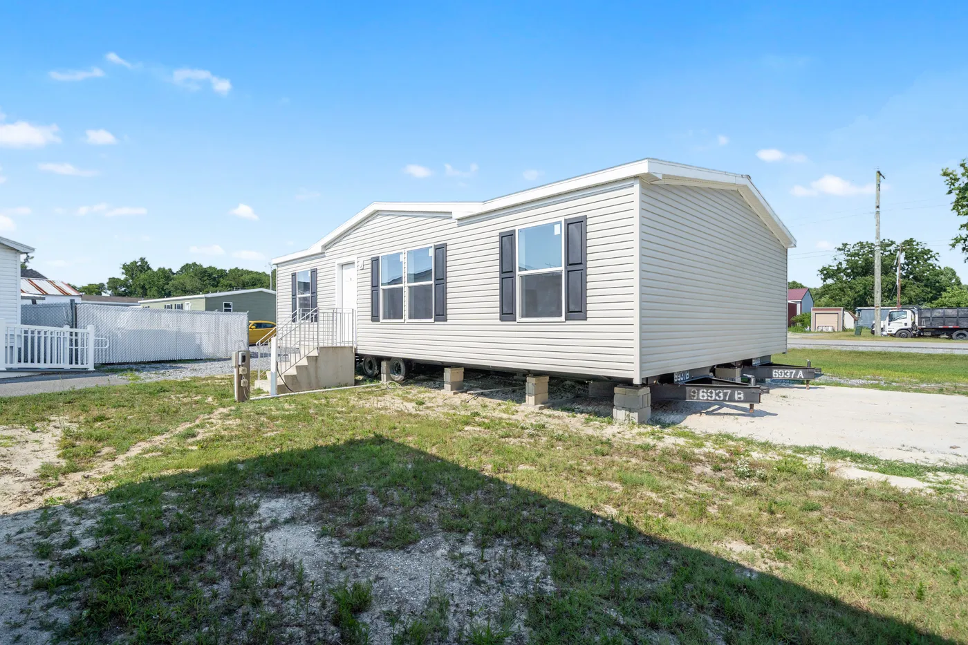 The ZIRCON Exterior. This Manufactured Mobile Home features 3 bedrooms and 2 baths.