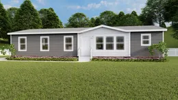 The THE BREEZE Exterior. This Manufactured Mobile Home features 3 bedrooms and 2 baths.