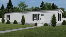 The POLO Exterior. This Manufactured Mobile Home features 2 bedrooms and 1 bath.