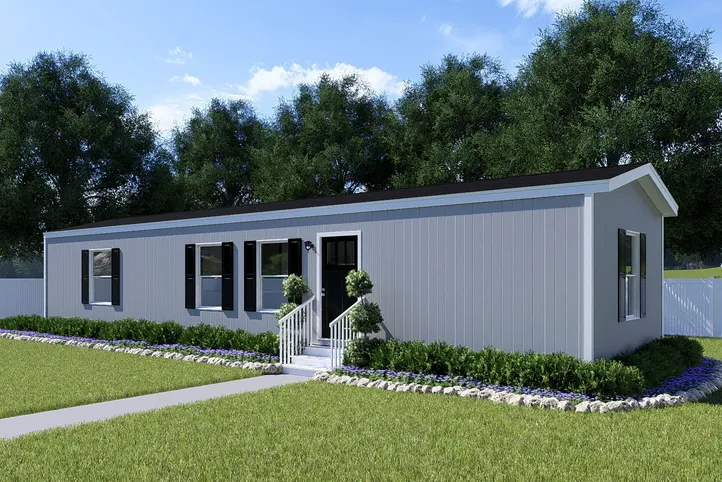 The SPIRIT Exterior in Flint. This Manufactured Mobile Home features 2 bedrooms and 2 baths.