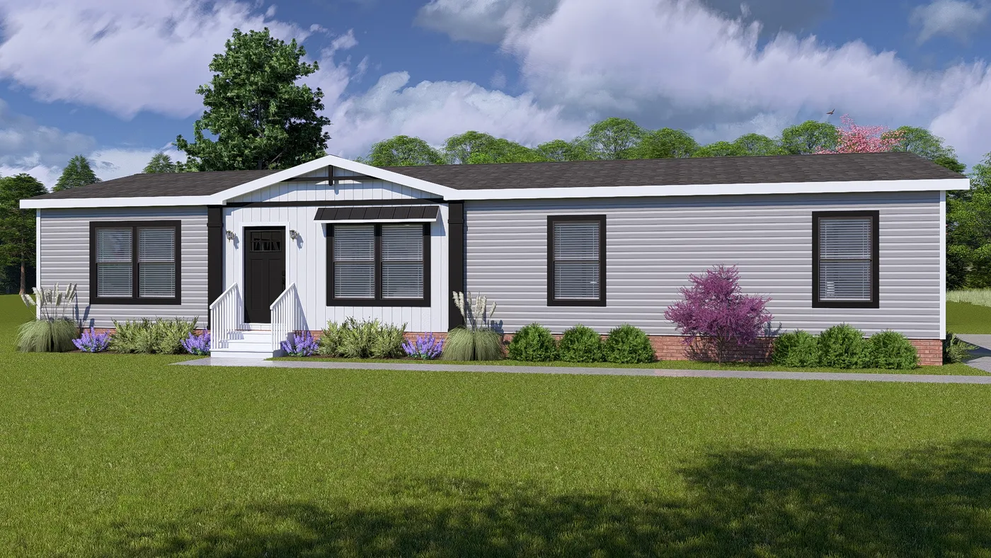 The ISABELLA Exterior. This Manufactured Mobile Home features 3 bedrooms and 2 baths.