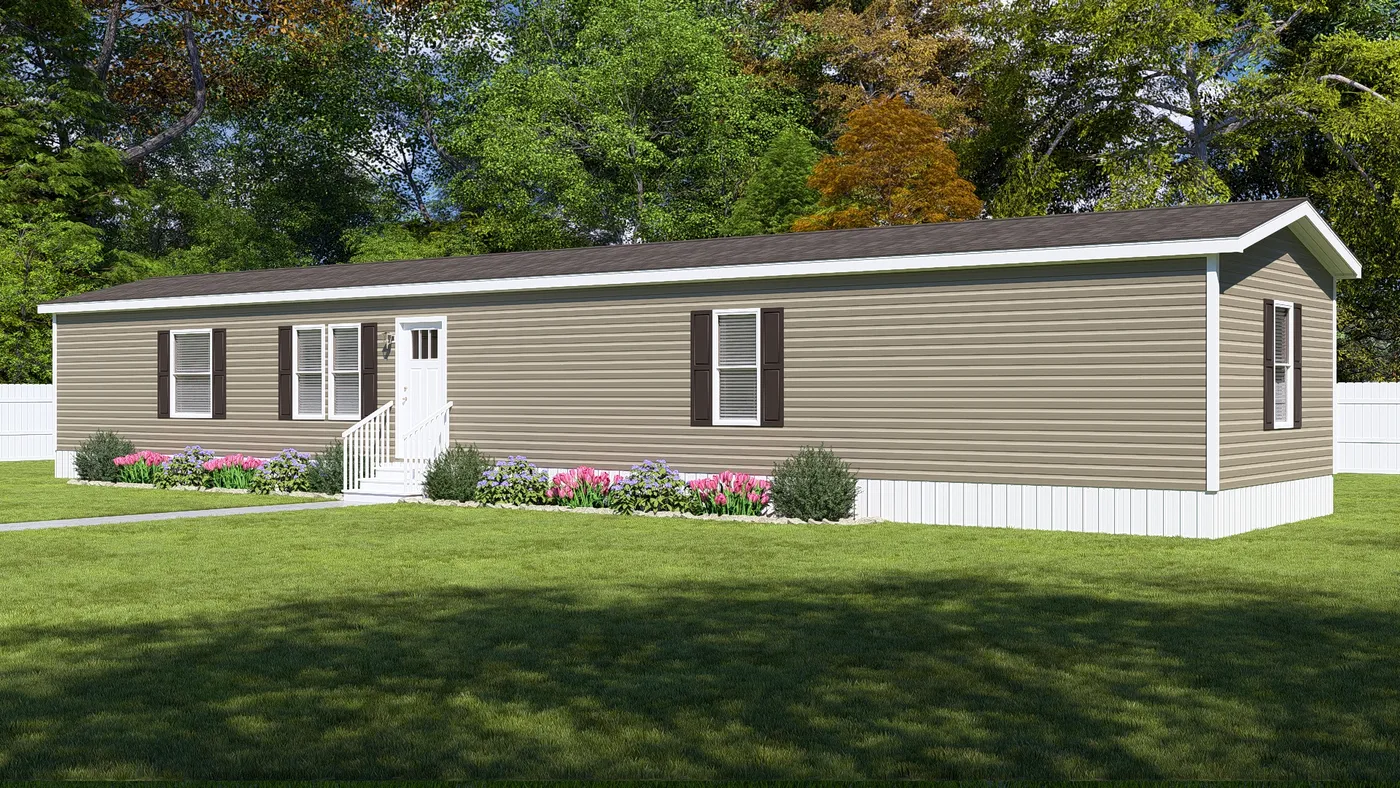 The MAYNARDVILLE CLASSIC 72 Exterior. This Manufactured Mobile Home features 3 bedrooms and 2 baths.