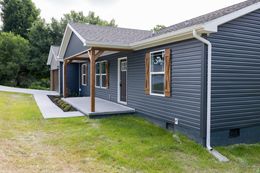 The HAWTHORNE Exterior. This Manufactured Mobile Home features 3 bedrooms and 2 baths.