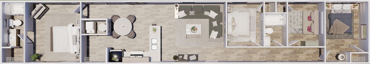 3D floor plan