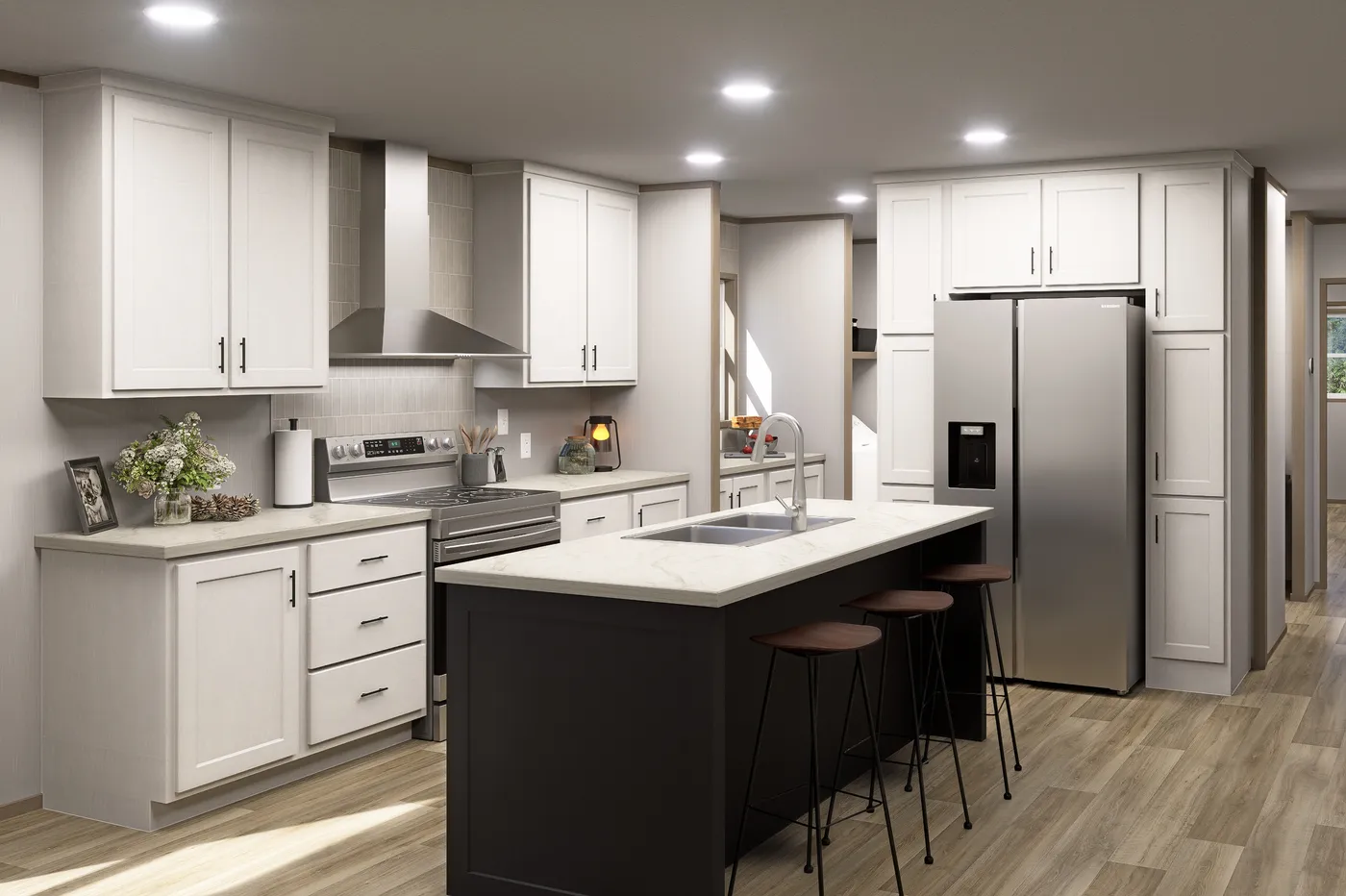 Tranquility Package. The TIDE Exterior. This Manufactured Mobile Home features 2 bedrooms and 2 baths.