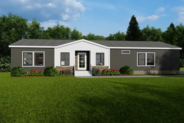 The THE ANDERSON II Exterior. This Manufactured Mobile Home features 3 bedrooms and 2 baths.