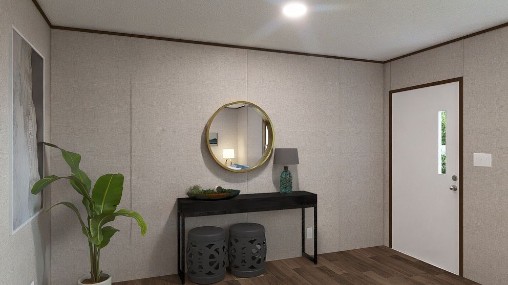 The SYCAMORE Exterior. This Manufactured Mobile Home features 4 bedrooms and 2 baths.