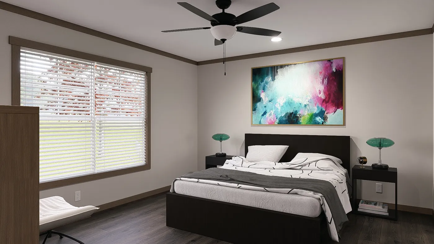 The ISABELLA Exterior. This Manufactured Mobile Home features 3 bedrooms and 2 baths.