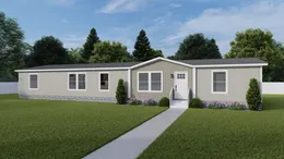 The RAINIER Exterior. This Manufactured Mobile Home features 4 bedrooms and 3 baths.