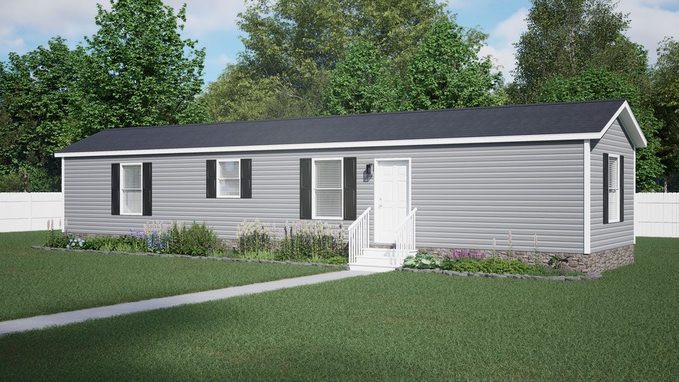The 5614-CC02 CLEARPATH 56 Exterior. This Manufactured Mobile Home features 2 bedrooms and 2 baths.