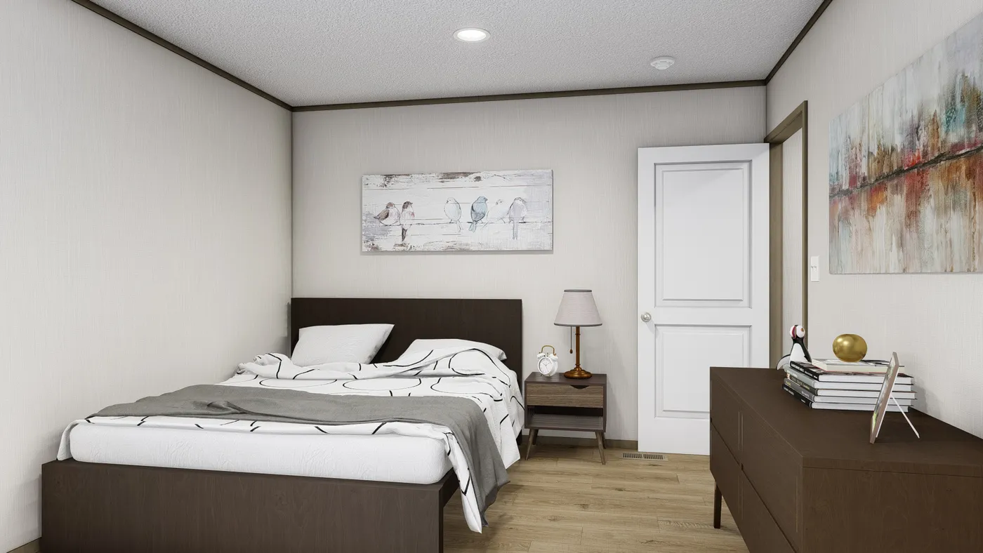 The ZION Exterior. This Manufactured Mobile Home features 3 bedrooms and 2 baths.