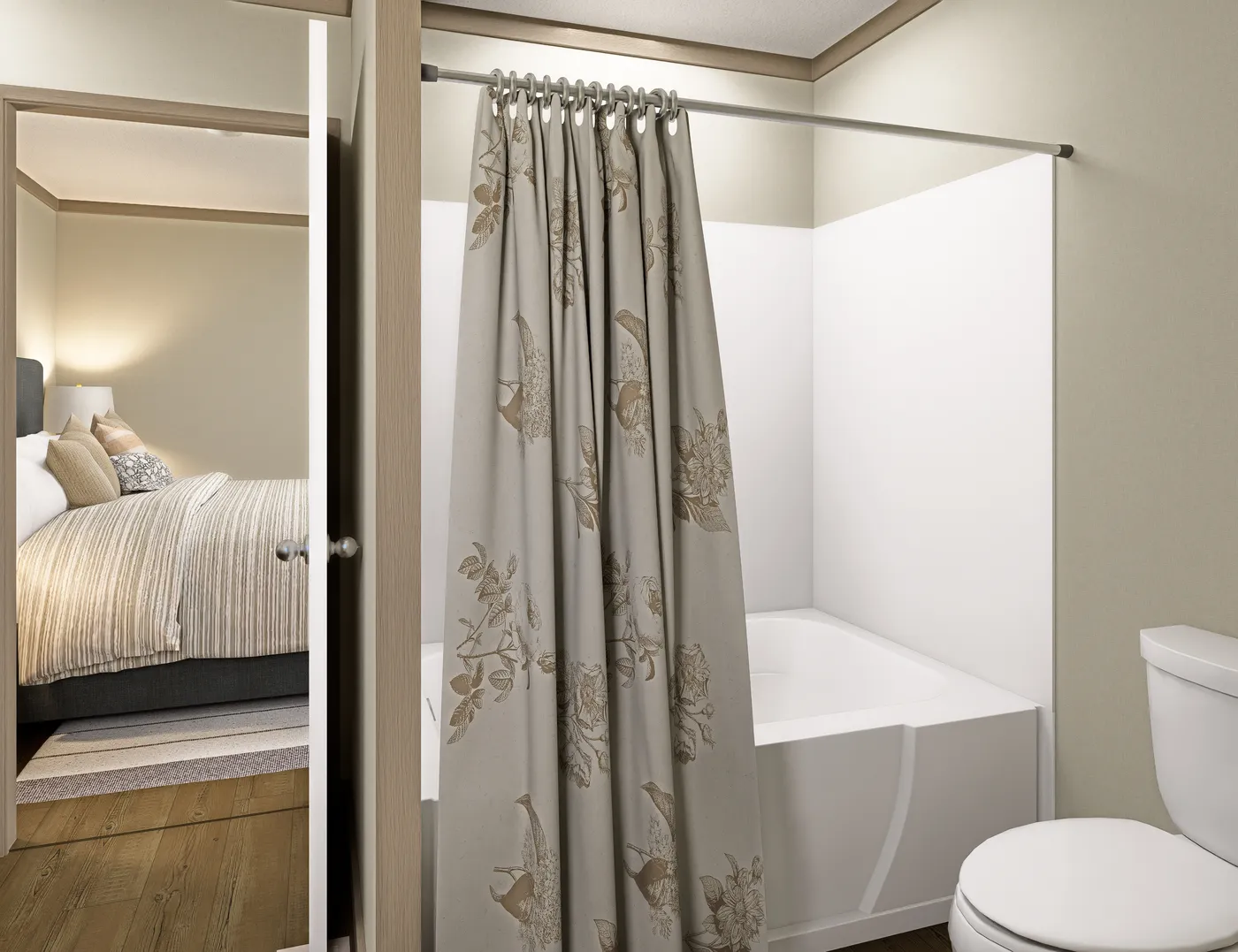 The SYDNEY Exterior. This Manufactured Mobile Home features 3 bedrooms and 2 baths.