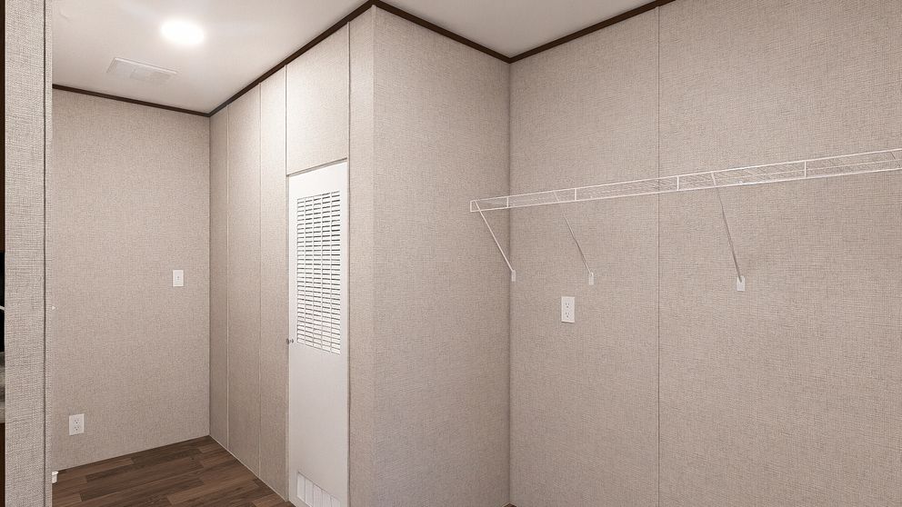 The MAPLE Exterior. This Manufactured Mobile Home features 3 bedrooms and 2 baths.