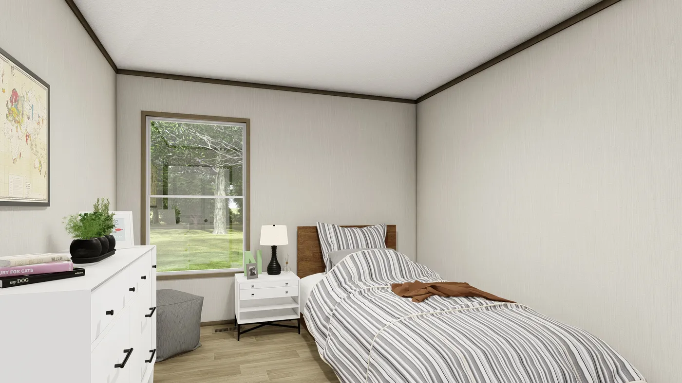 The SUMMIT Exterior. This Manufactured Mobile Home features 4 bedrooms and 3 baths.
