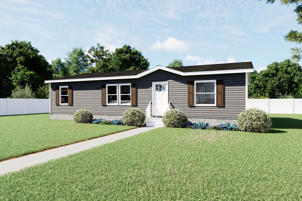 The ULTRA FLEX Exterior. This Manufactured Mobile Home features 3 bedrooms and 2 baths.