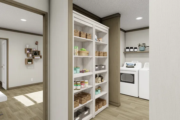 The SYDNEY Exterior. This Manufactured Mobile Home features 3 bedrooms and 2 baths.