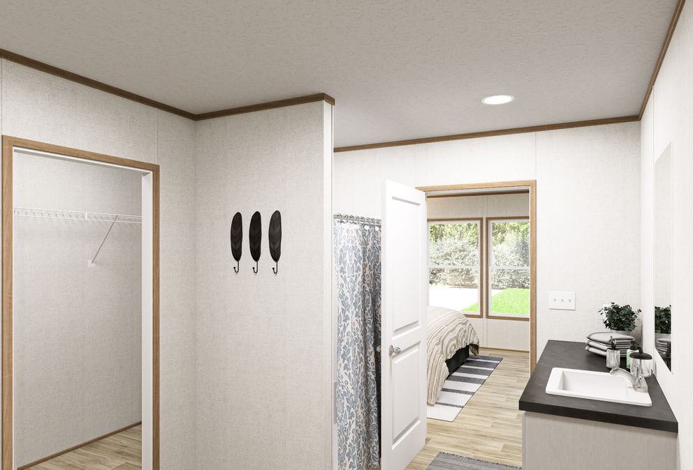 The HAVEN Exterior. This Manufactured Mobile Home features 3 bedrooms and 2 baths.