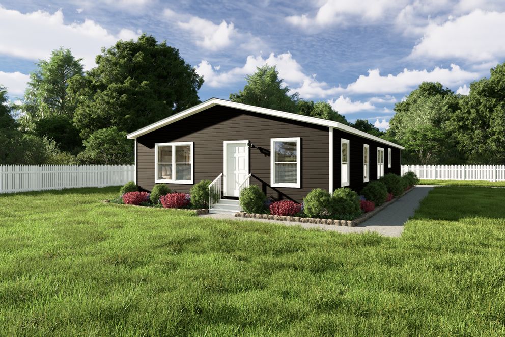 The TRADITION 3260 Exterior. This Manufactured Mobile Home features 3 bedrooms and 2 baths.