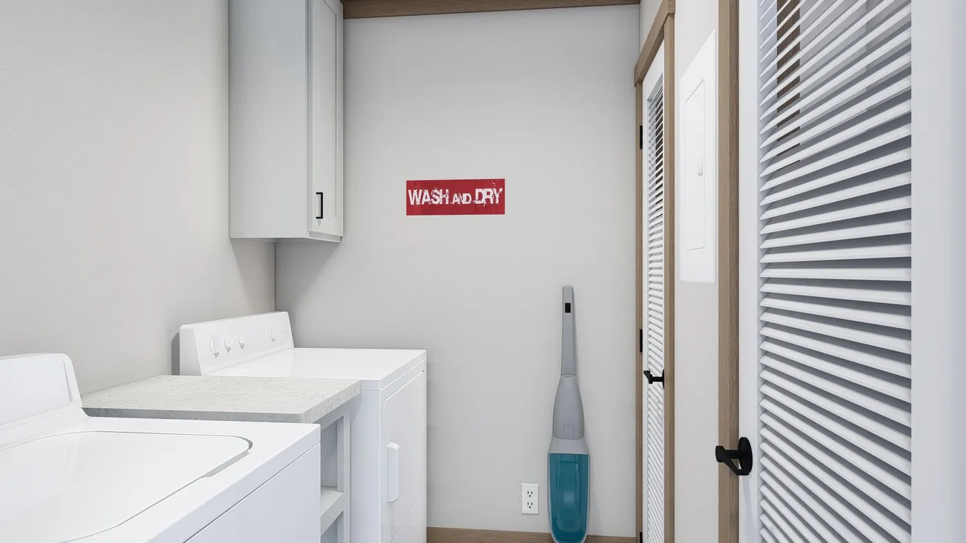 The THE LORALEI Exterior. This Manufactured Mobile Home features 3 bedrooms and 2 baths.
