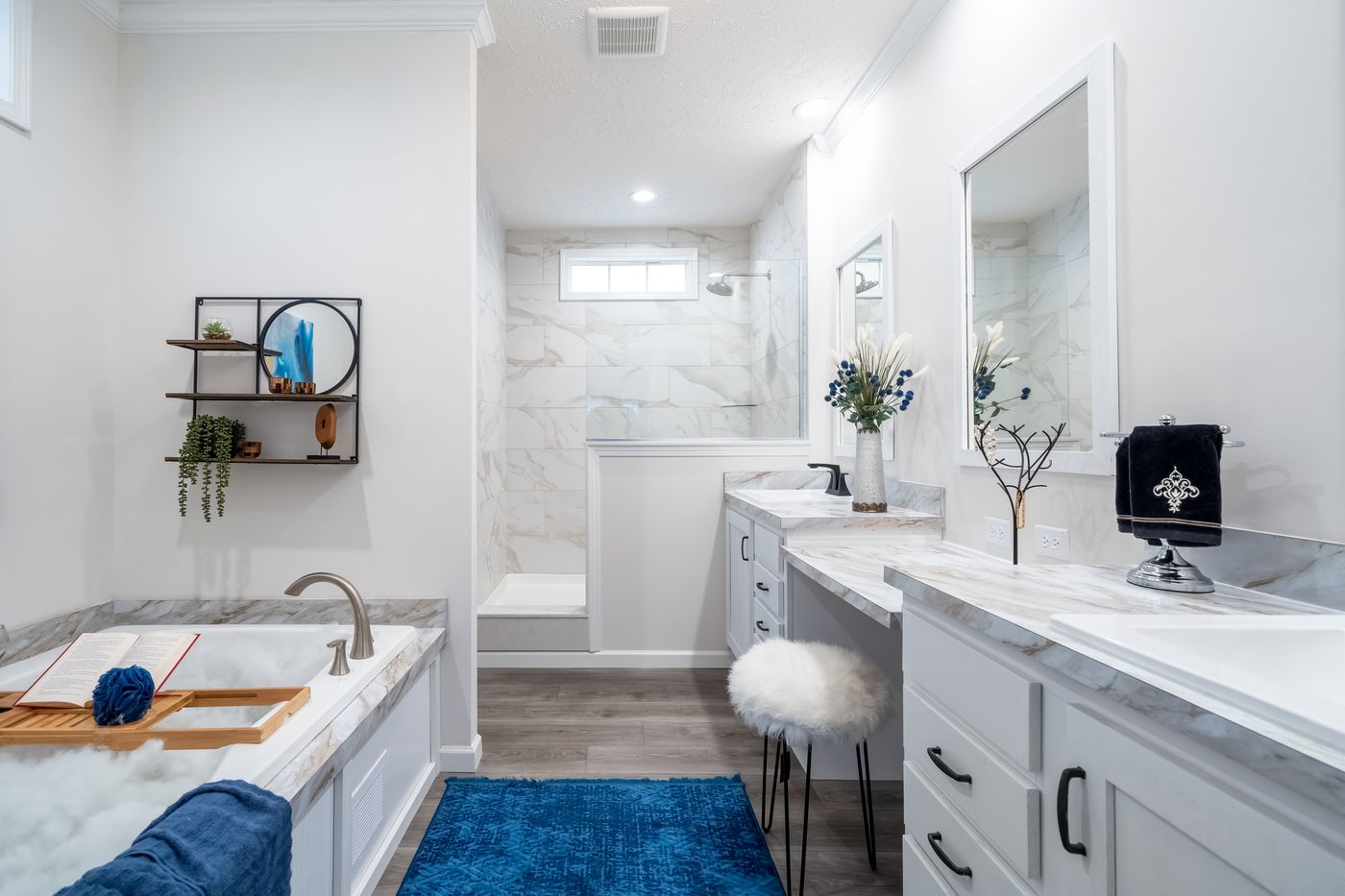 The 1447 CAROLINA Exterior. This Manufactured Mobile Home features 3 bedrooms and 2 baths.