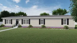 The THE OCCASION Exterior with Mist Vinyl. This Manufactured Mobile Home features 4 bedrooms and 2 baths.