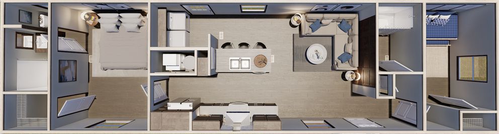 3D floor plan
