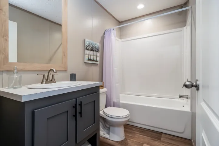 The RIO Exterior. This Manufactured Mobile Home features 3 bedrooms and 2 baths.
