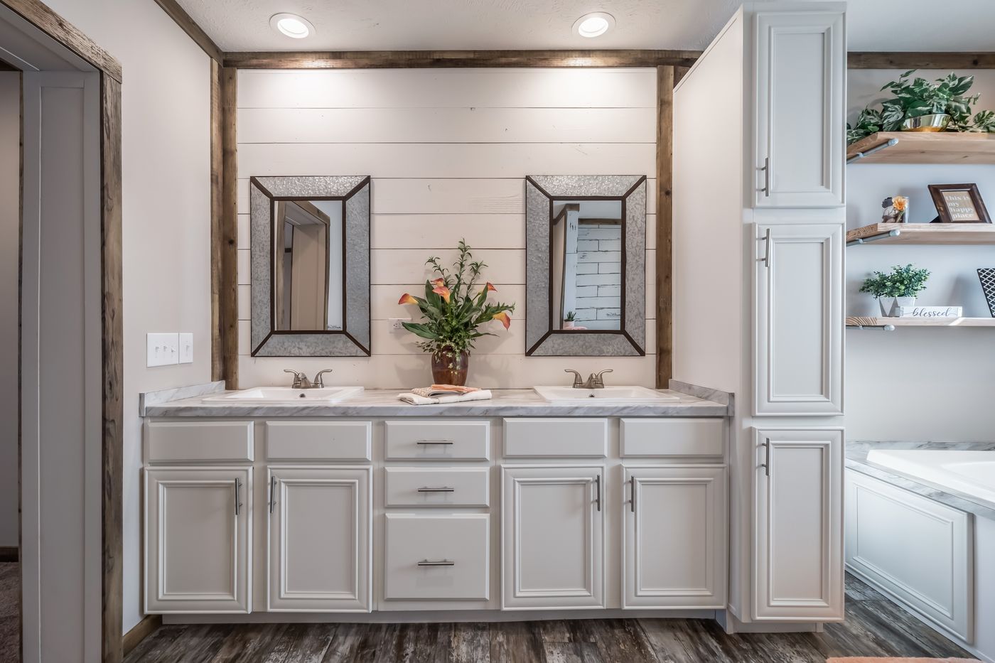 The THE TYRA II Exterior. This Manufactured Mobile Home features 4 bedrooms and 2 baths.
