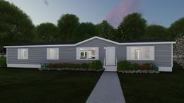 The PRIDE Exterior. This Manufactured Mobile Home features 4 bedrooms and 2 baths.