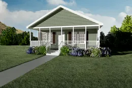 The SCENIC LAKEVIEW ELITE Exterior. This Manufactured Mobile Home features 3 bedrooms and 2 baths.